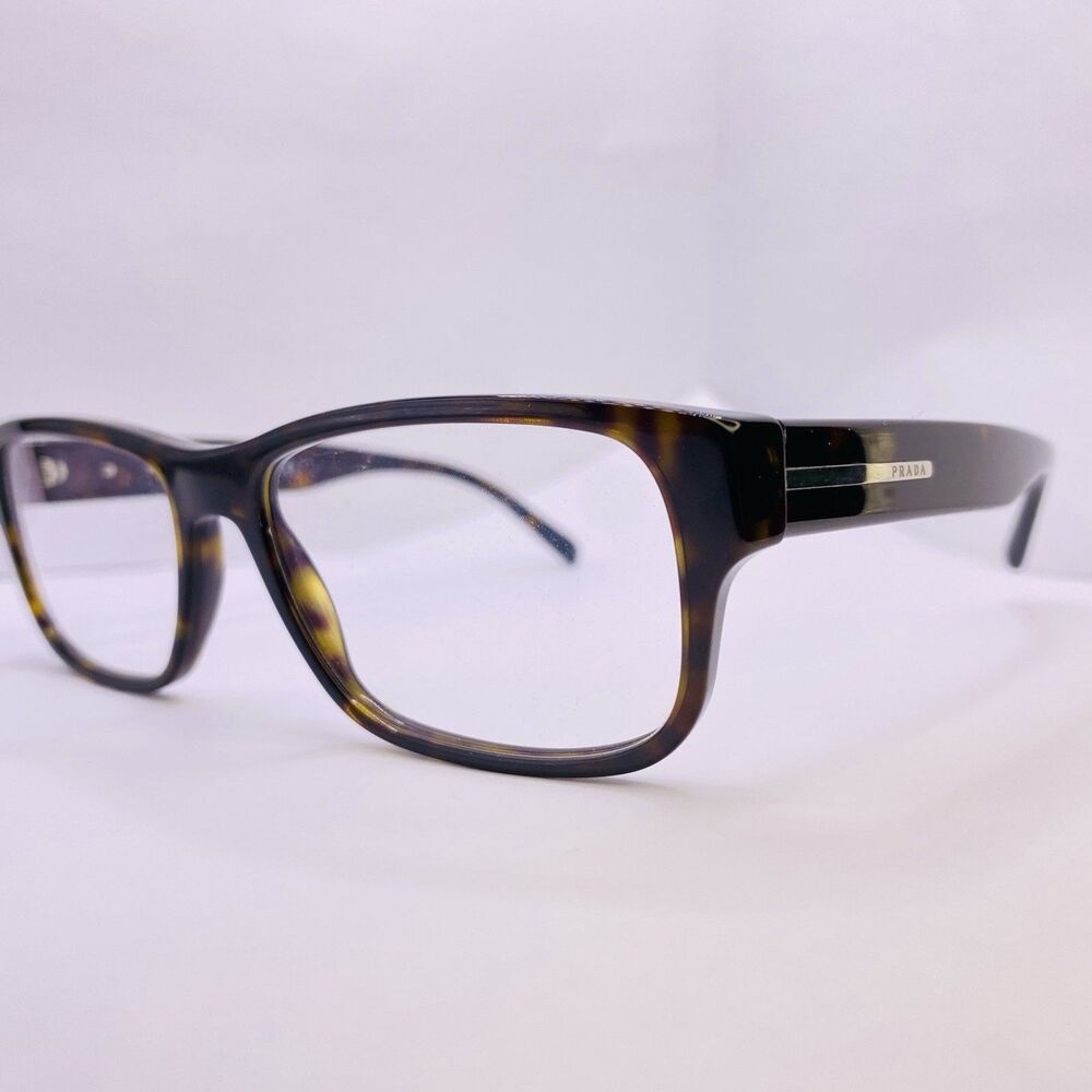 Authentic Prada Sunglasses Eyeglasses VPR 23R 2AU-1O1 56 [] 17 145 Tortoise